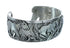 Native American Navajo Sterling Silver Horse Cuff Bracelet JX130600